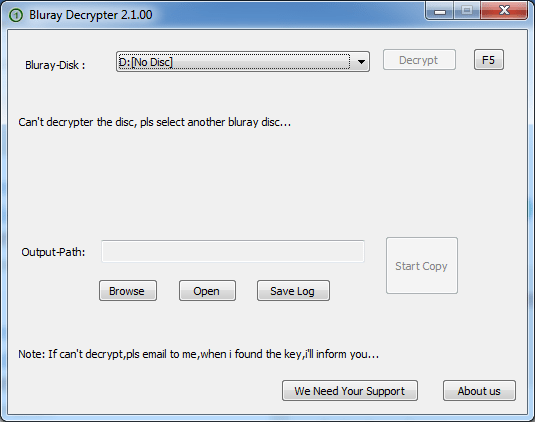 free blu ray decryption software